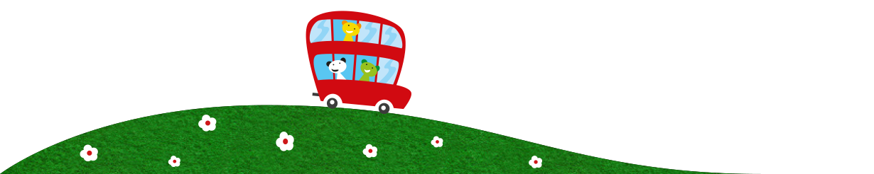 Red Bus landscape graphic