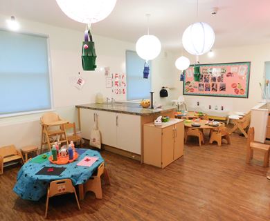 Downend Nursery Art Studio Dining Room